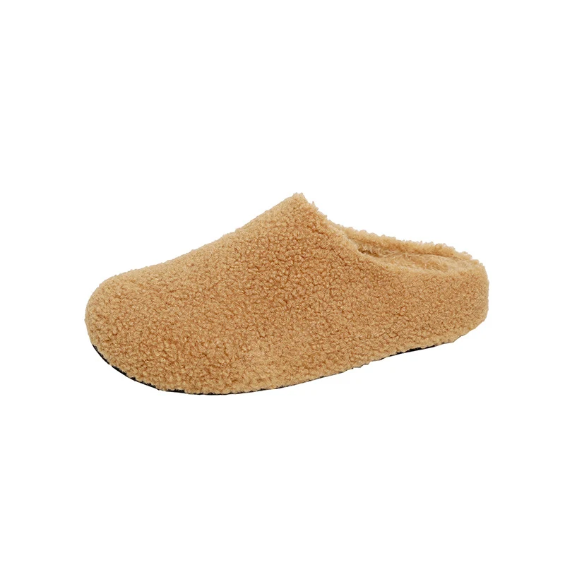 Damen Gefütterte Hausschuhe‑Slipper aus Teddyfleece mit gepolstertem Komfortfußbett Drune
