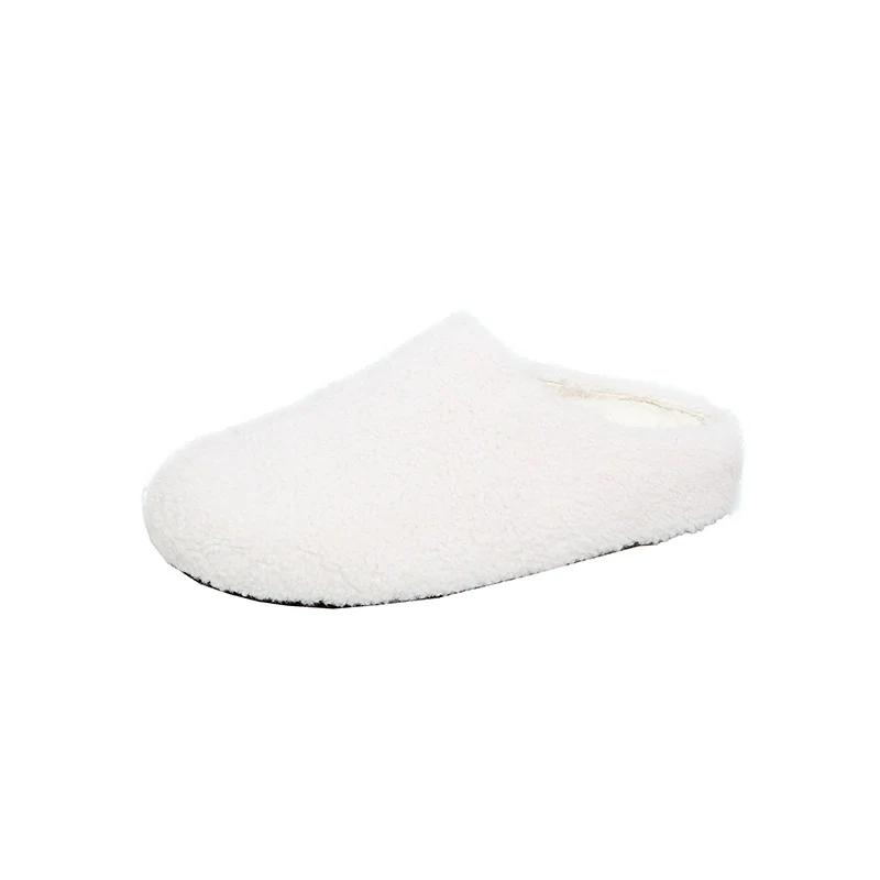 Damen Gefütterte Hausschuhe‑Slipper aus Teddyfleece mit gepolstertem Komfortfußbett Drune