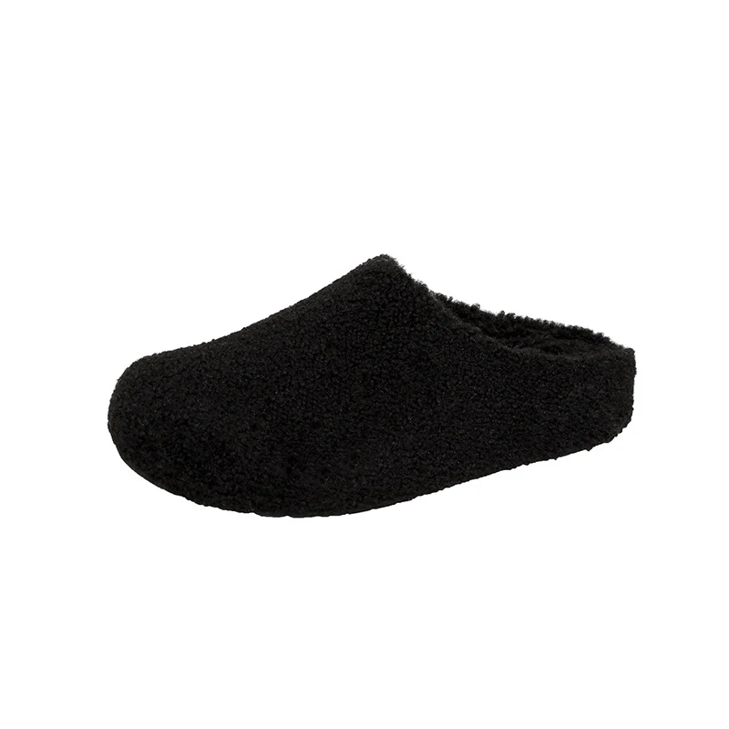 Damen Gefütterte Hausschuhe‑Slipper aus Teddyfleece mit gepolstertem Komfortfußbett Drune