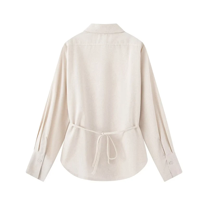 Damen Zweiteiliges Hemd- und Culotte-Set mit Taillenschnürung Drune