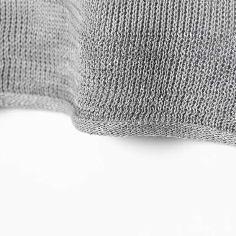 Damen Zweiteiliges Feinstrick-Set mit luftigem Rundhalsausschnitt, weiter Plissee-Optik-Hose und dekorativem Rocküberwurf Drune