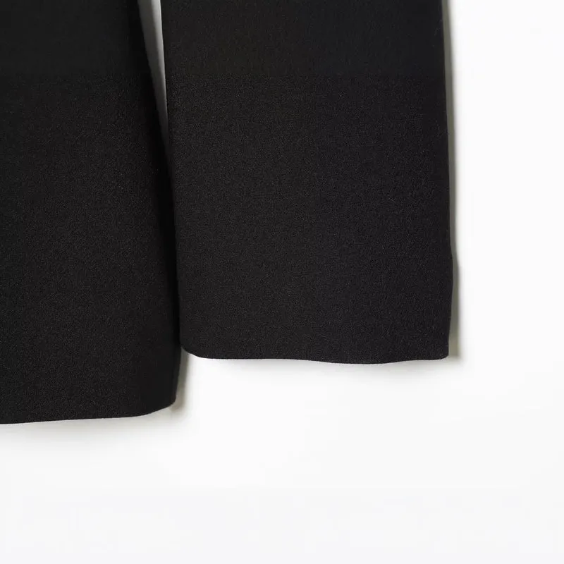 Damen Taillierter Blazer mit breitem Gürtel und goldener Ovalschließe Drune