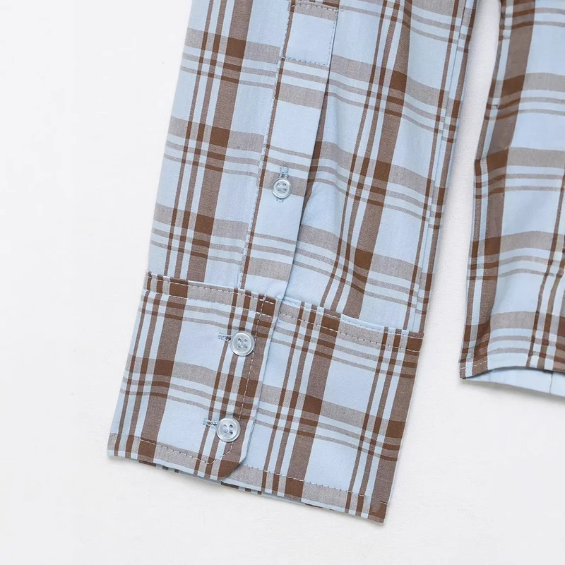 Damen Wickelbluse mit Knoten-Detail und klassischem Hemdkragen Drune