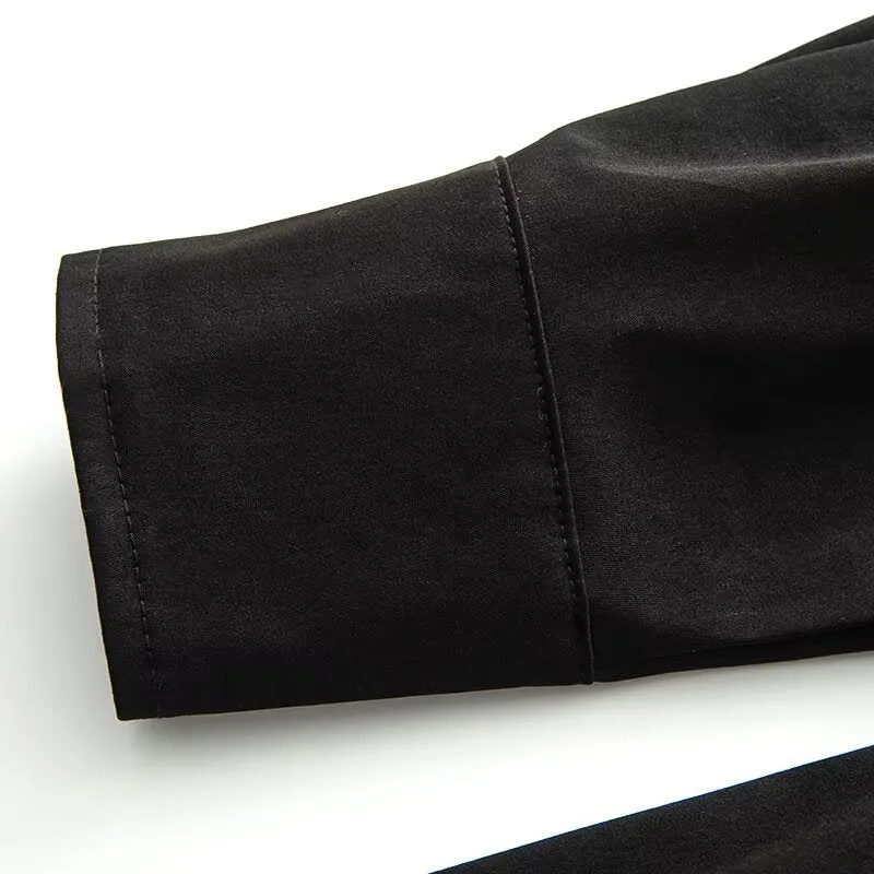 Damen Wickel‑Midikleid mit V‑Ausschnitt und Bindegürtel Drune