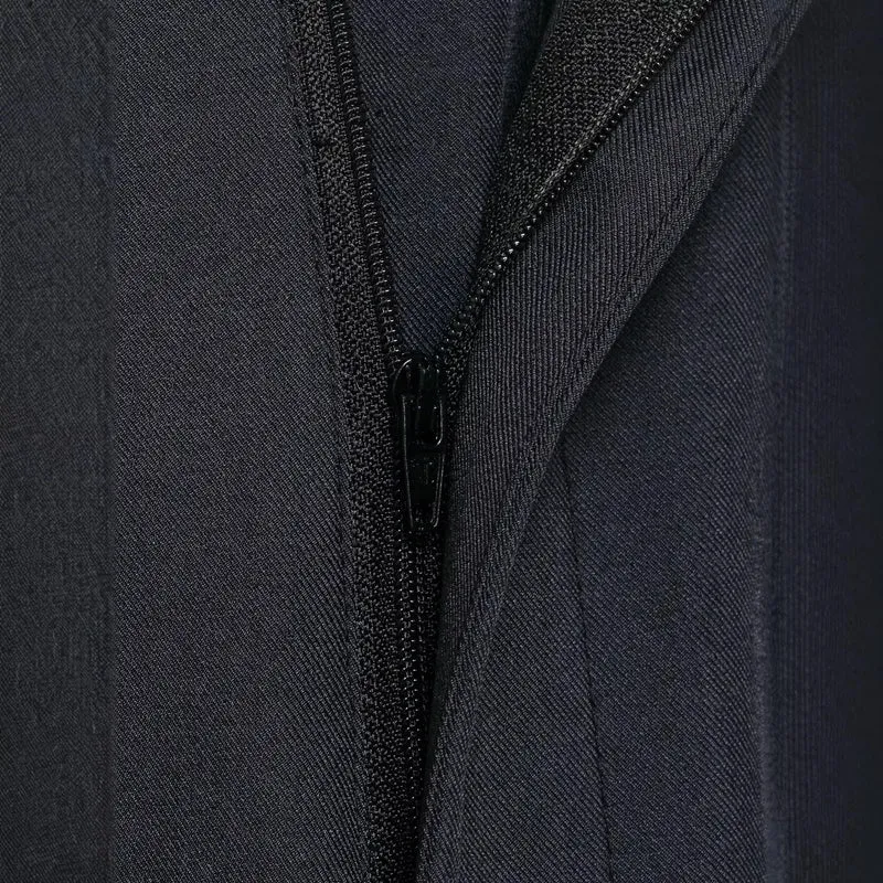 Damen Weite Culotte‑Hose mit hoher Taille und großen aufgesetzten Taschen Drune