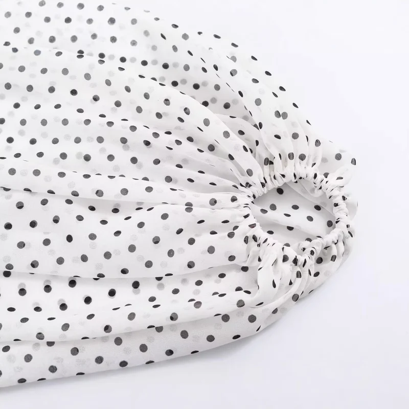 Damen Weite Chiffon‑Bluse mit Schleifenkragen und voluminösen Ballonärmeln Drune