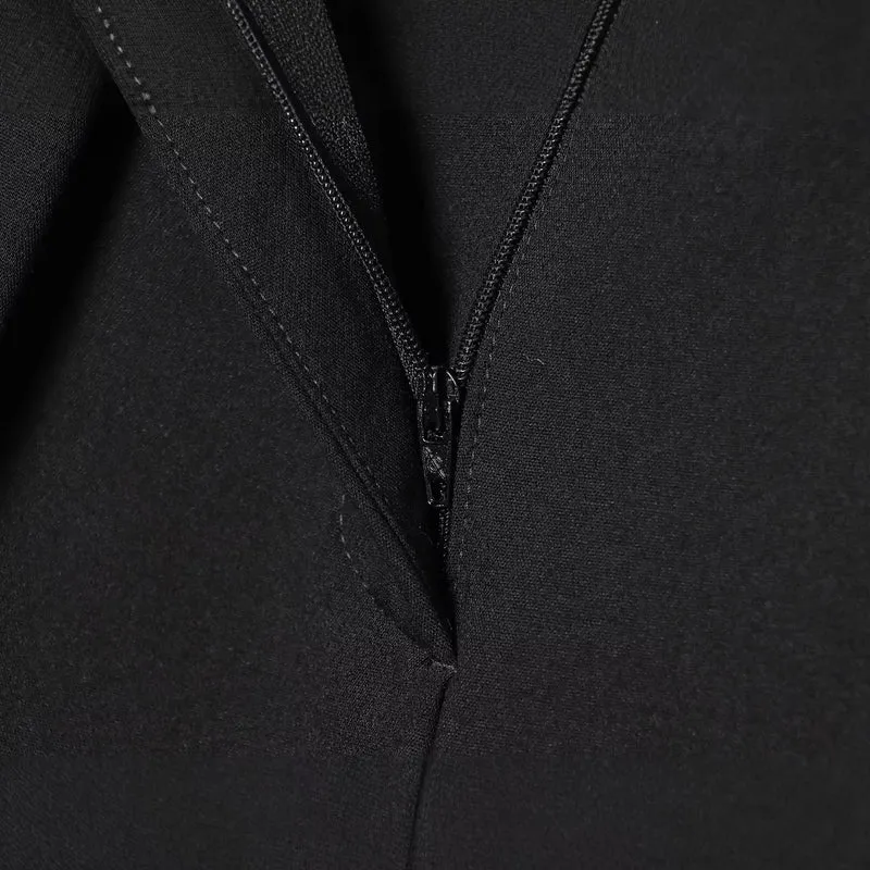 Damen Weite Bundfalten‑Hose mit hohem Bund und Drapierten Vorderfalten Drune