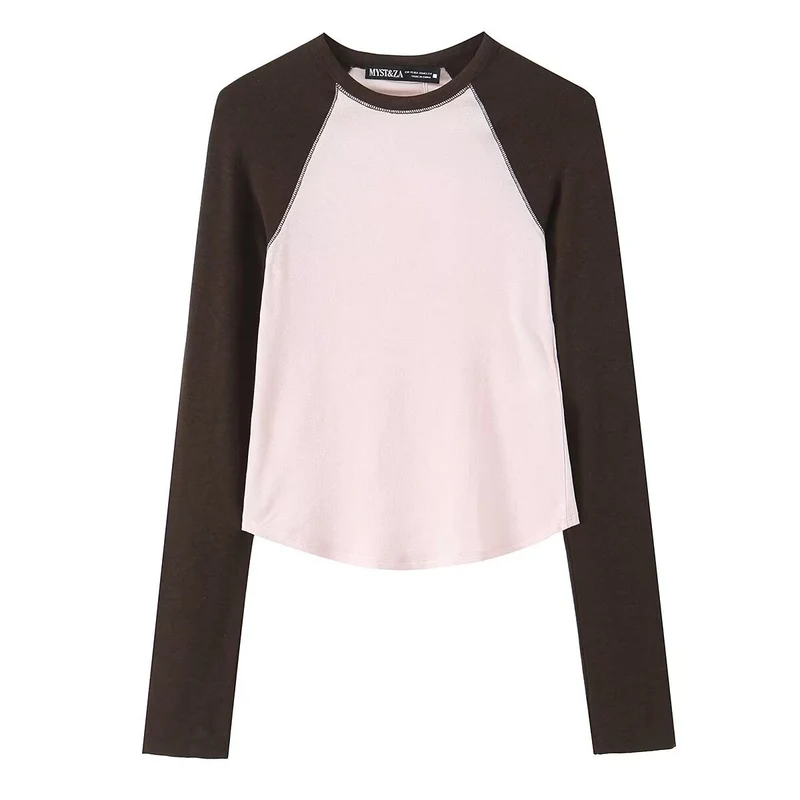 Damen Langarm-Raglanshirt aus weichem Jersey mit leicht tailliertem Schnitt Drune