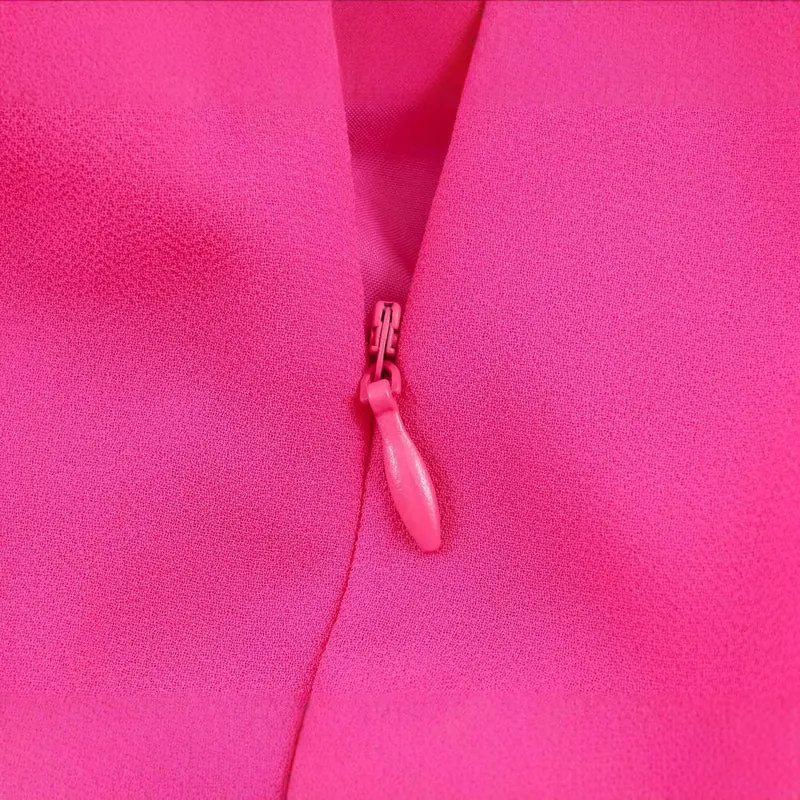 Damen Maxikleid mit Capelet, Stehkragen und Spitzenverzierung Drune