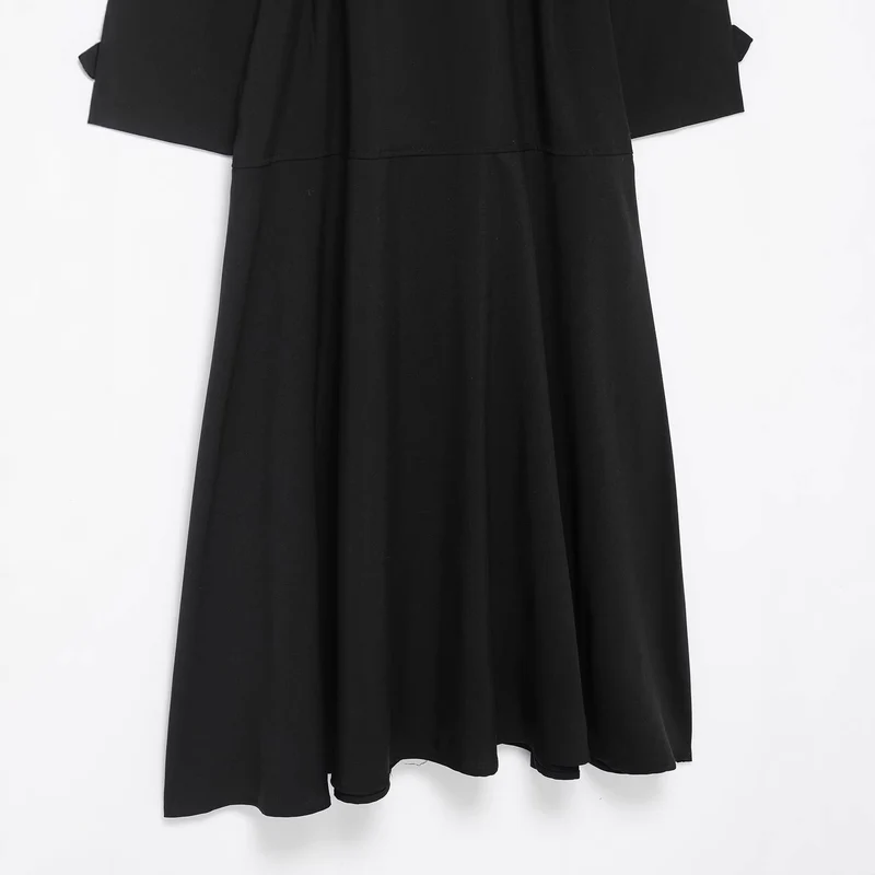 Damen Maxi-Trench mit taillierendem Bindegürtel und doppelter Knopfleiste Drune