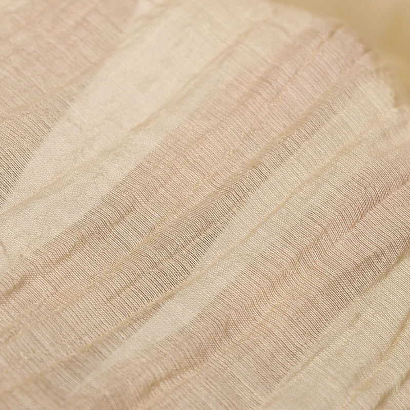 Damen Leichte plissierte Palazzo‑Hose mit Smokbund und weitem Bein Drune