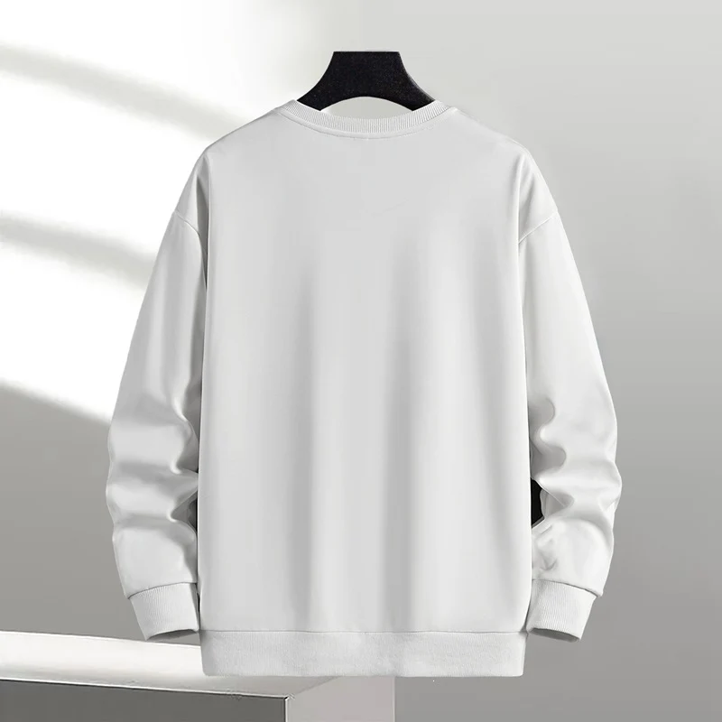 Unisex Oversize‑Sweatshirt mit Pinsel‑Print & geripptem Saum Drune