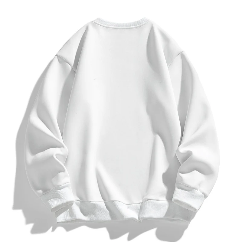 Unisex Oversize‑Sweatshirt mit Pinsel‑Print & geripptem Saum Drune