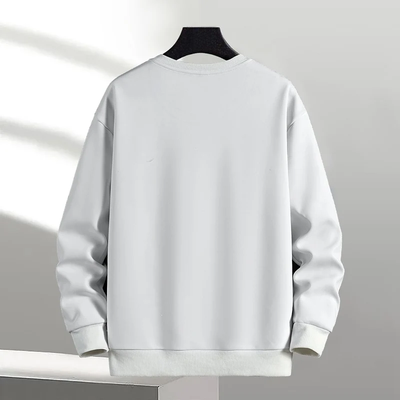 Unisex Oversize‑Sweatshirt mit Pinsel‑Print & geripptem Saum Drune