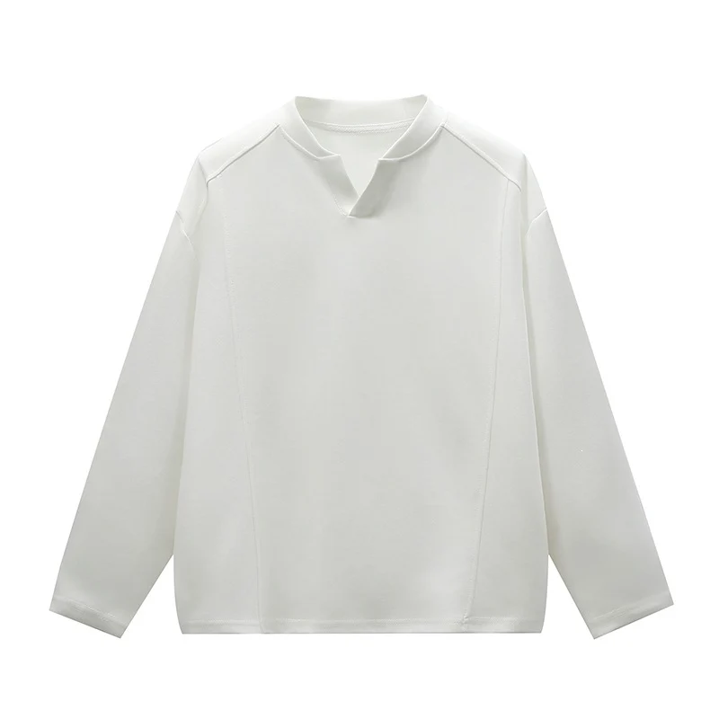 Unisex Oversize Rundhals-Sweatshirt mit Raglannähten und feiner Struktur Drune