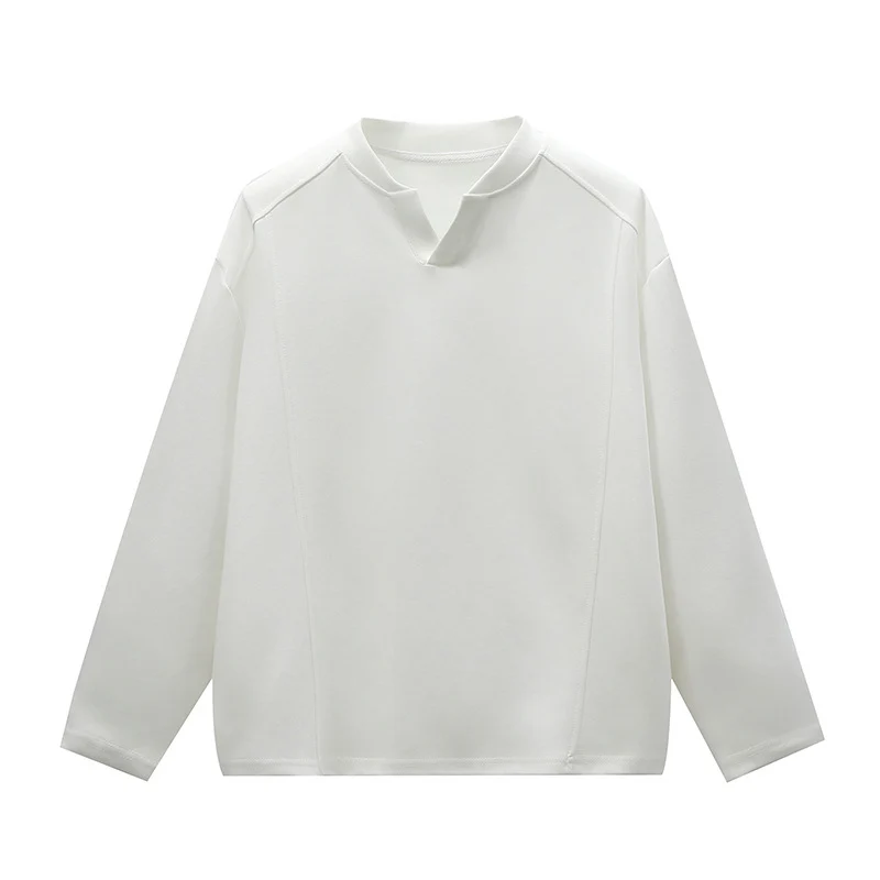 Unisex Oversize Rundhals-Sweatshirt mit Raglannähten und feiner Struktur Drune