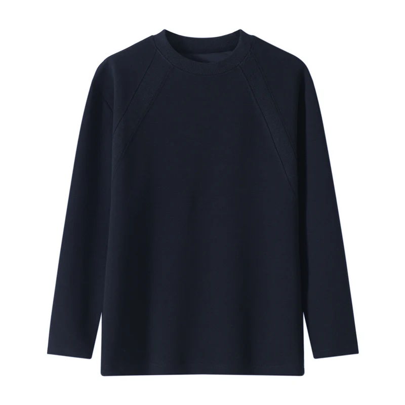 Unisex Oversize Langarm‑Sweatshirt mit Raglannähten und geripptem Rundhalsausschnitt Drune