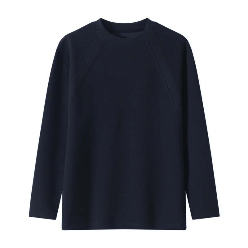 Unisex Oversize Langarm‑Sweatshirt mit Raglannähten und geripptem Rundhalsausschnitt Drune