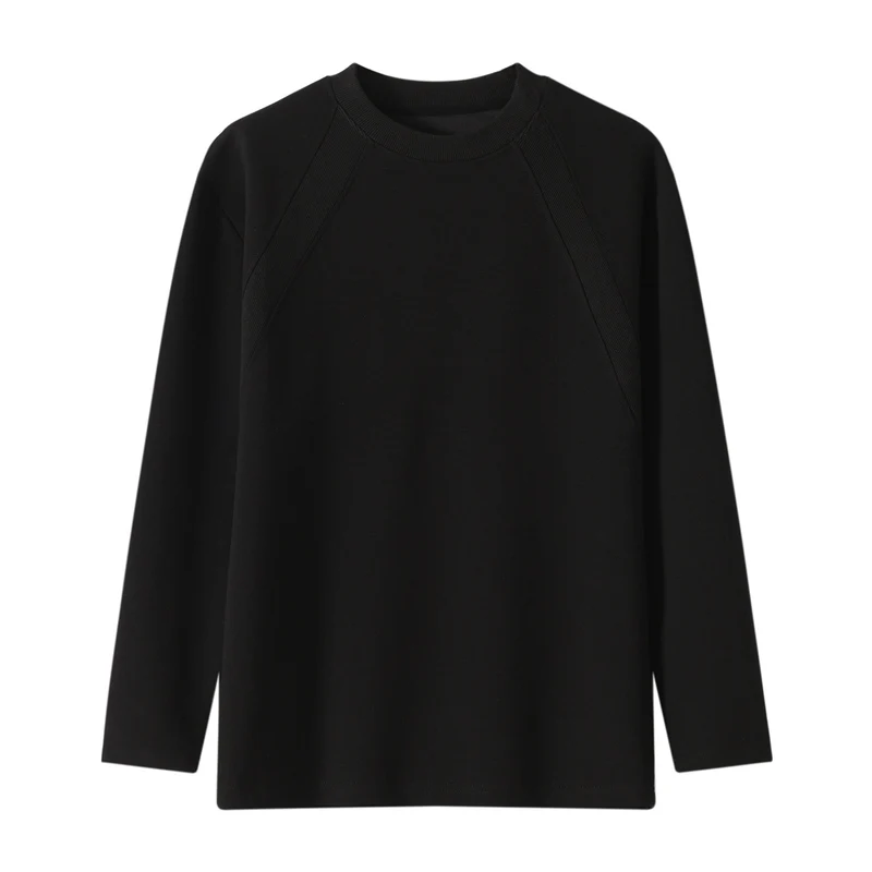 Unisex Oversize Langarm‑Sweatshirt mit Raglannähten und geripptem Rundhalsausschnitt Drune