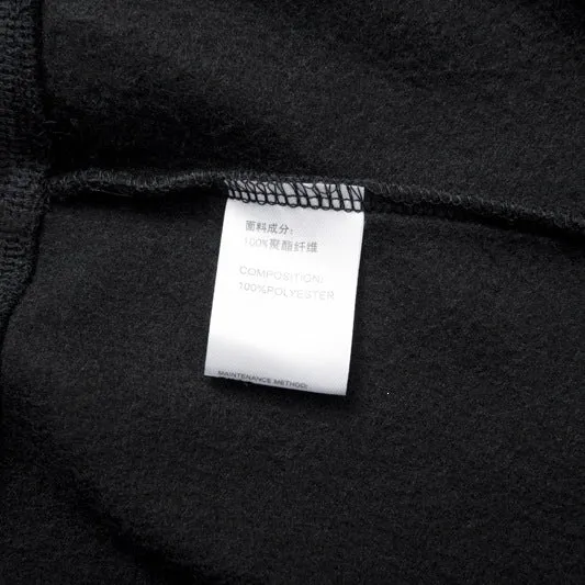 Unisex Oversize Kapuzenzipjacke aus schwerer French-Terry mit Kängurutaschen Drune