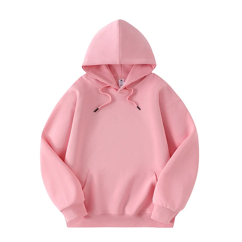 Unisex Minimalistischer Oversize-Kapuzenpullover mit French‑Terry-Qualität und verstärkten Nähten Drune