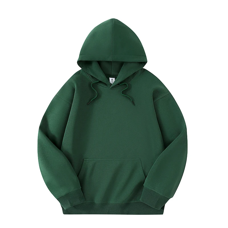 Unisex Minimalistischer Oversize-Kapuzenpullover mit French‑Terry-Qualität und verstärkten Nähten Drune