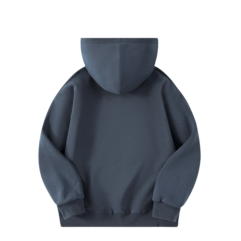 Unisex Minimalistischer Oversize-Kapuzenpullover mit French‑Terry-Qualität und verstärkten Nähten Drune