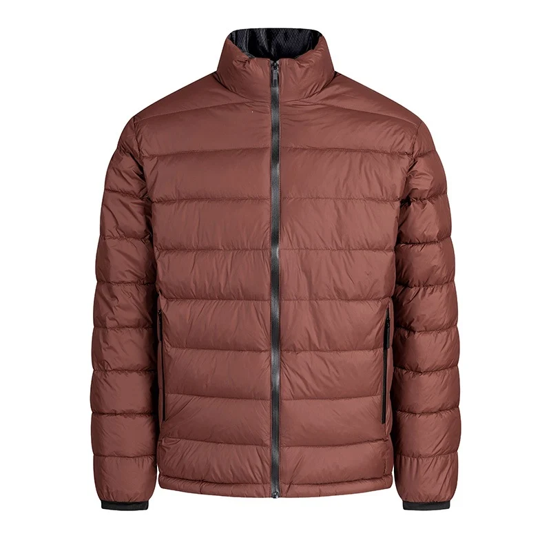 Herren Winddichte Leichtsteppjacke mit thermischer Füllung, Stehkragen & verdeckten Reißverschlüssen Drune