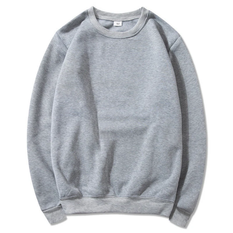 Damen Sweatshirt aus weichem Baumwollmaterial mit Rundhalsausschnitt Drune