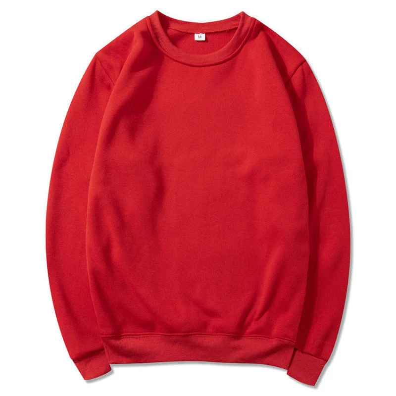 Damen Sweatshirt aus weichem Baumwollmaterial mit Rundhalsausschnitt Drune