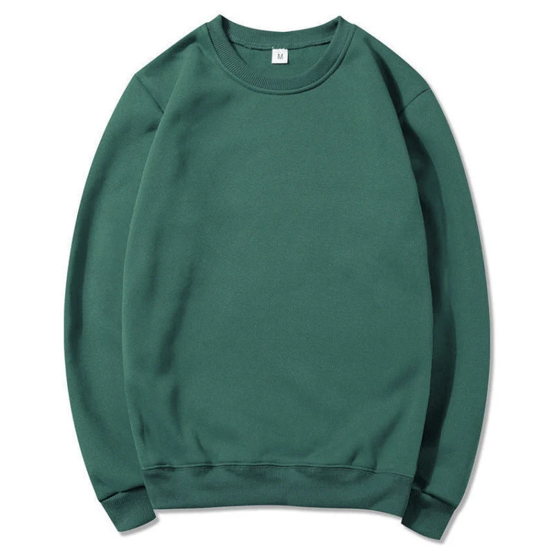 Damen Sweatshirt aus weichem Baumwollmaterial mit Rundhalsausschnitt Drune