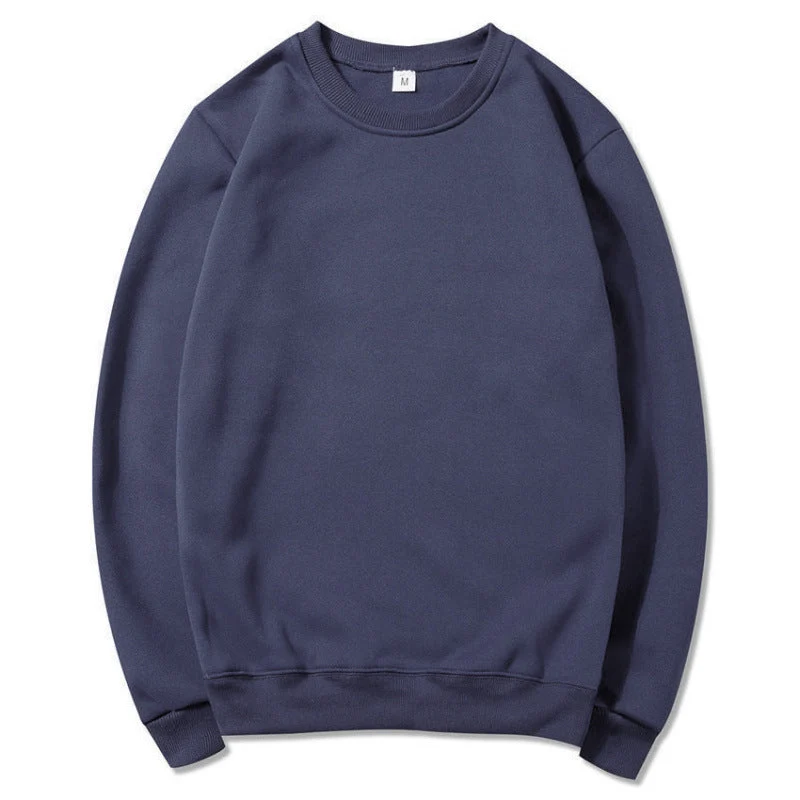 Damen Sweatshirt aus weichem Baumwollmaterial mit Rundhalsausschnitt Drune