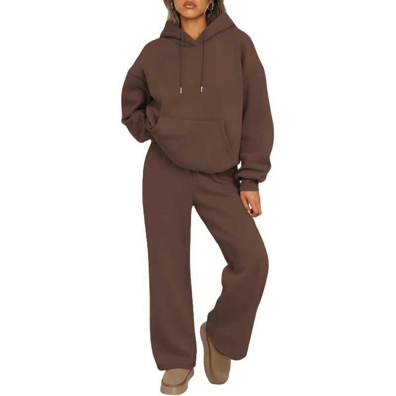 Damen Bequemer Oversized Jogginganzug Drune