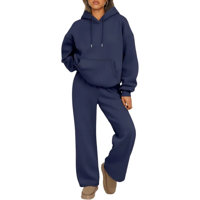 Damen Bequemer Oversized Jogginganzug Drune