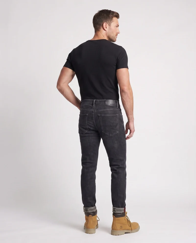Herren elegante Slim Fit Jeans Drune