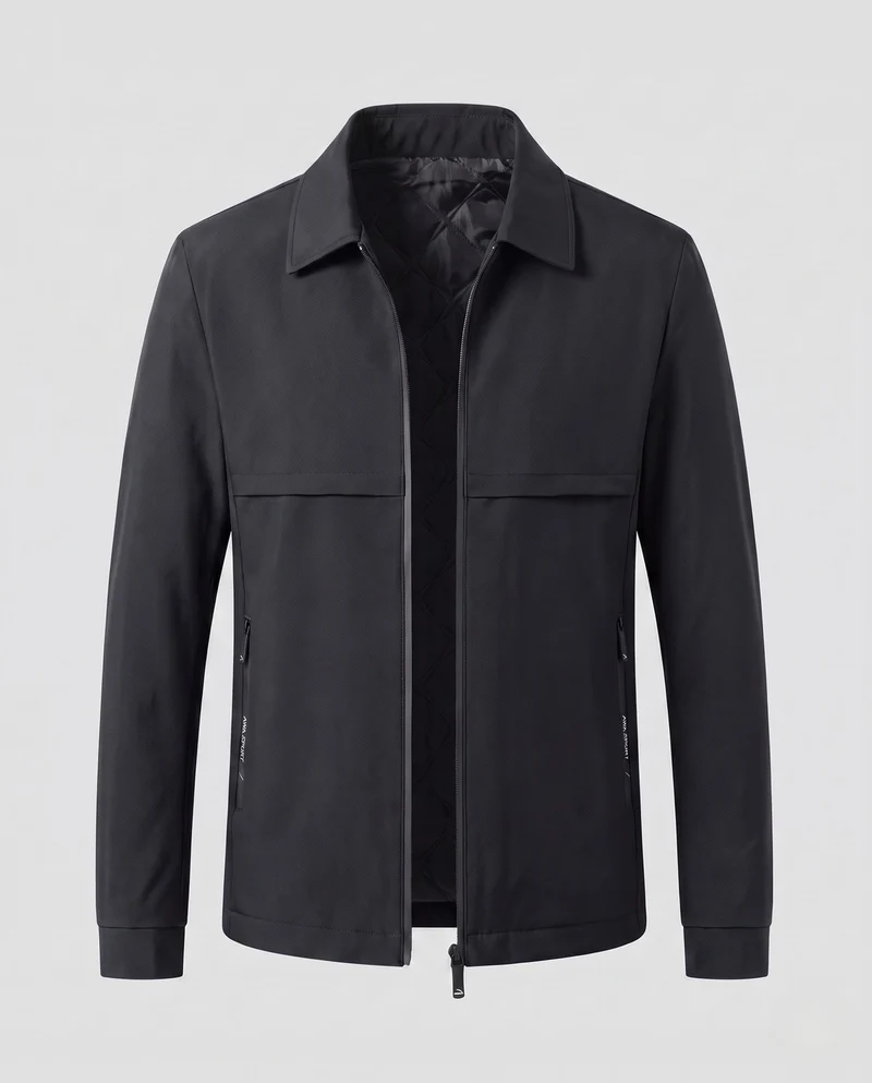 Elegante Übergangsjacke für Herren mit gestepptem Futter Drune