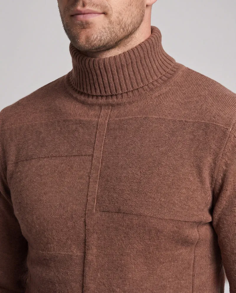Eleganter Herren Rollkragenpullover Drune