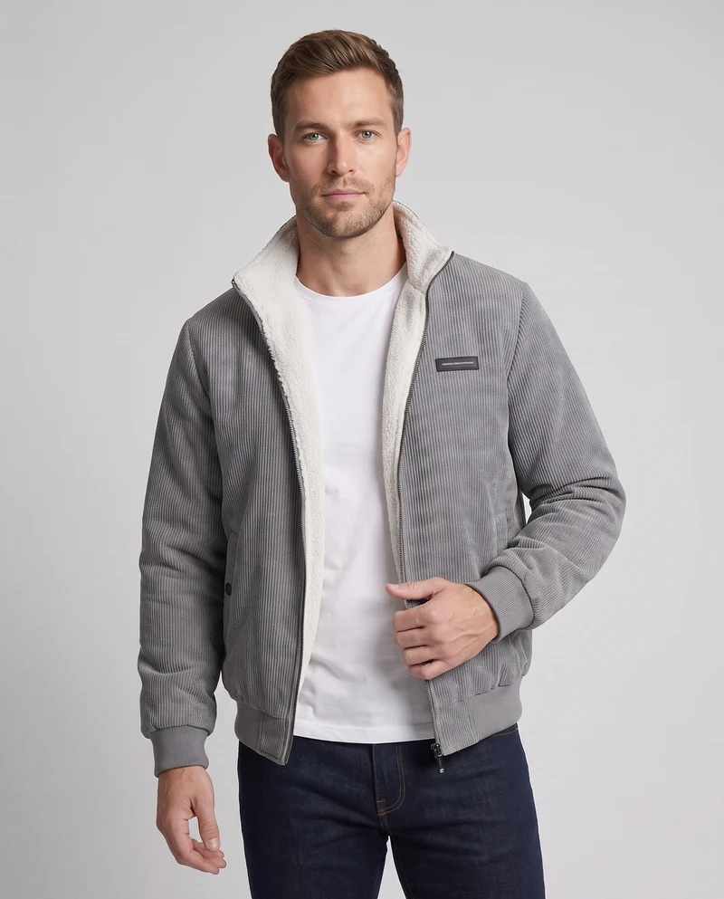 Herren Flauschige Strickjacke Drune