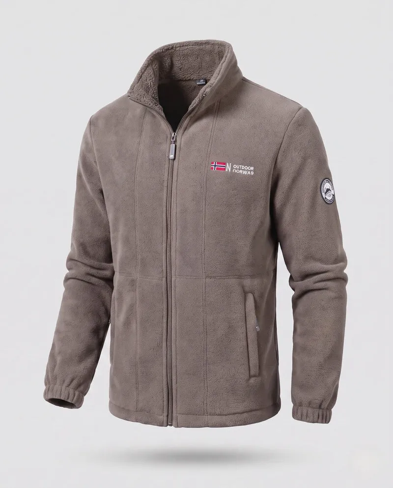 Herren Fleecejacke mit hochwertigem Innenfutter Drune