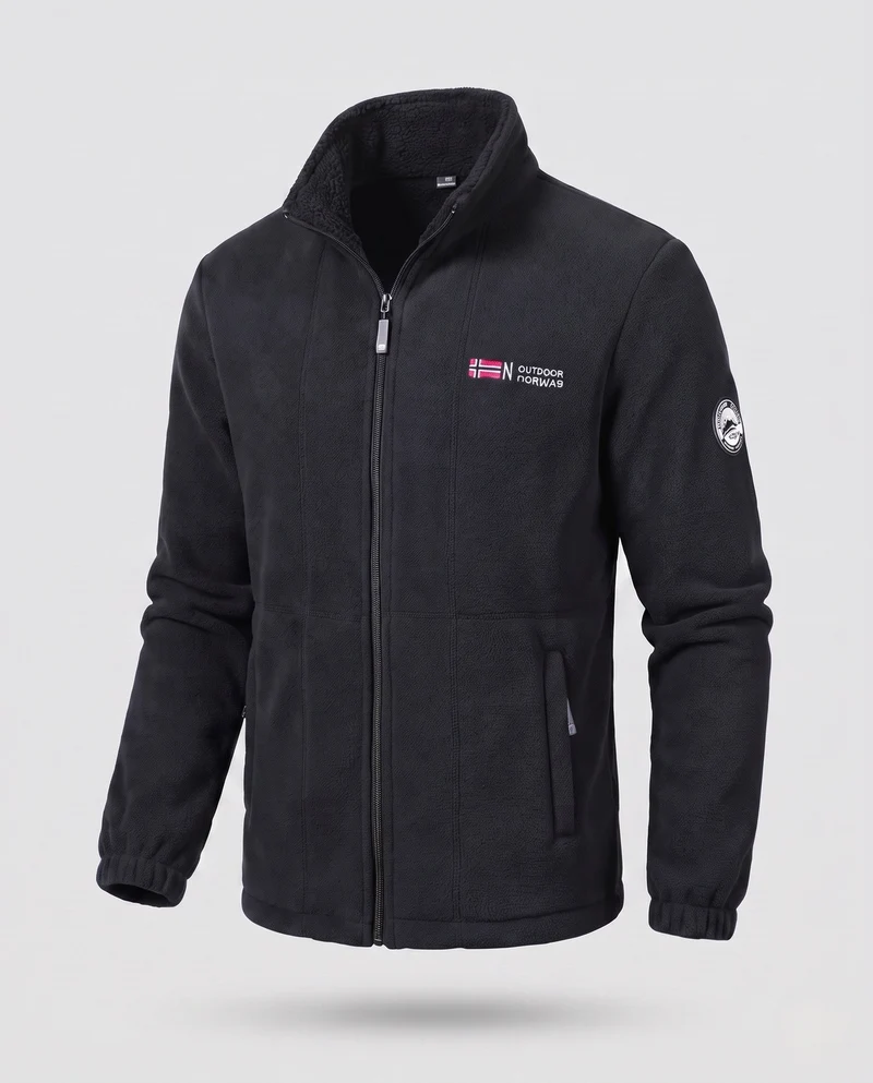 Herren Fleecejacke mit hochwertigem Innenfutter Drune