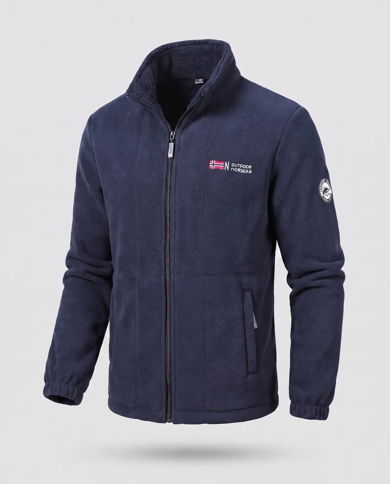 Herren Fleecejacke mit hochwertigem Innenfutter Drune