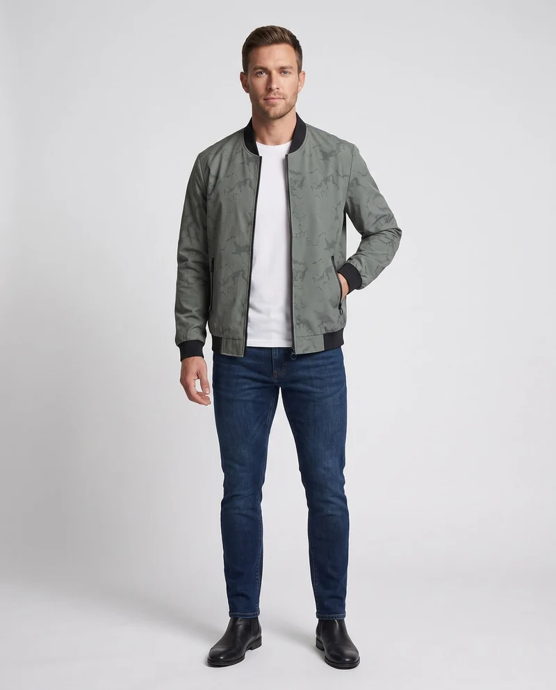Herren Casual Bomberjacke Drune