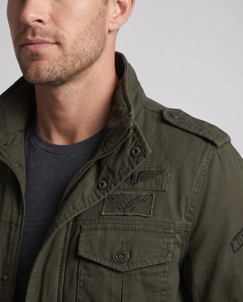 Herren Freizeitjacke im Militärstil Drune