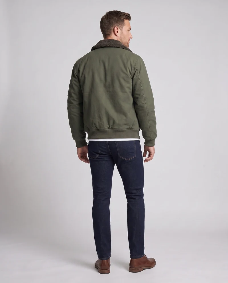 Herren Freize jacket mit Fleece-Futter Drune