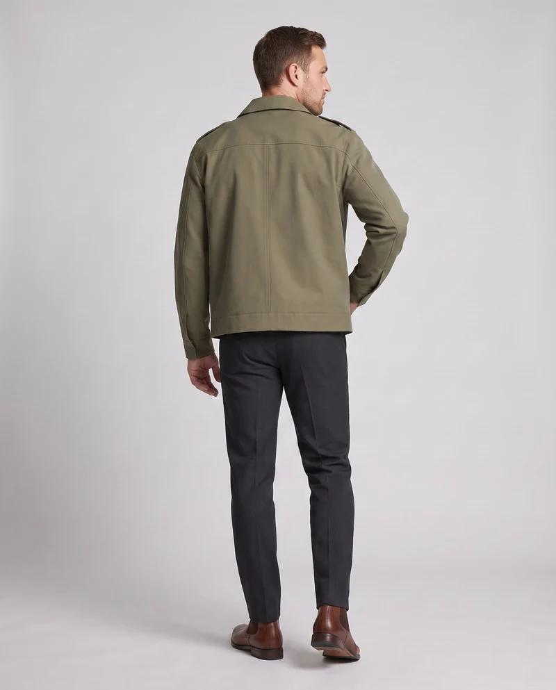 Herren Freizeitjacke mit praktischen Reißverschlusstaschen Drune