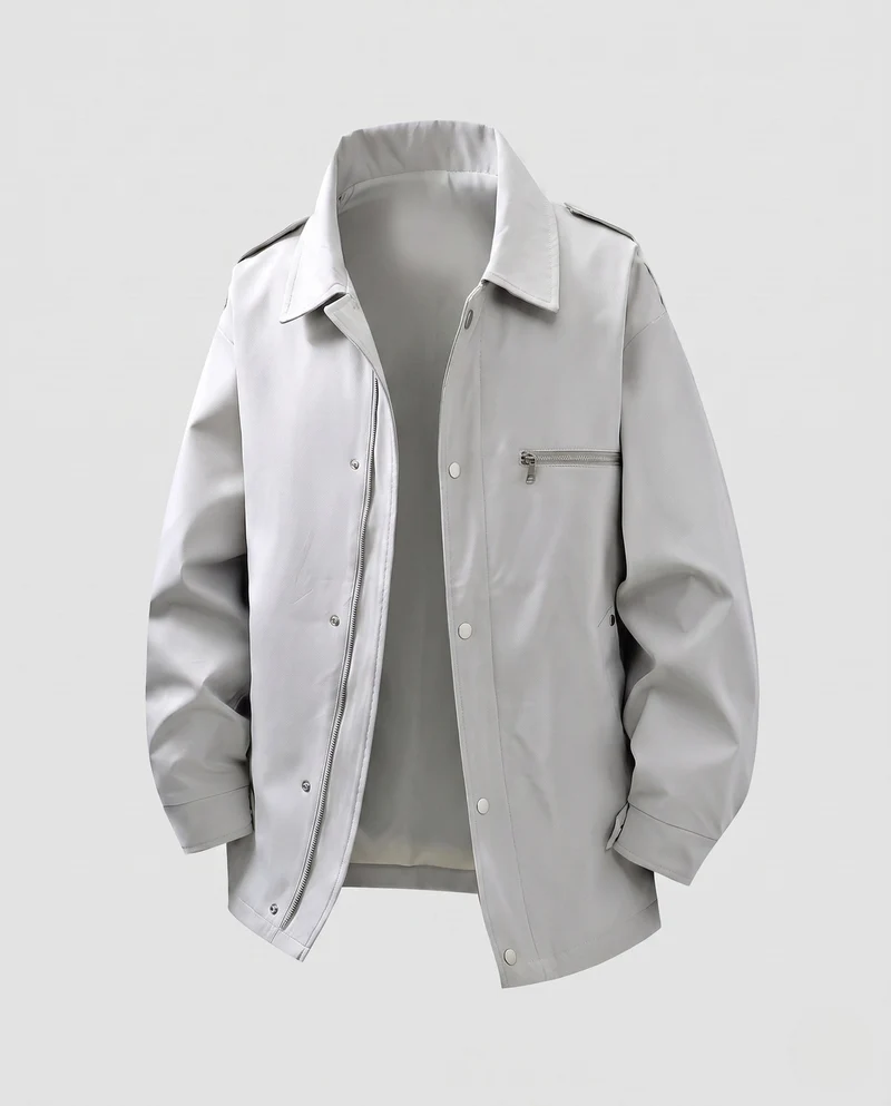 Herren Freizeitjacke mit praktischen Reißverschlusstaschen Drune