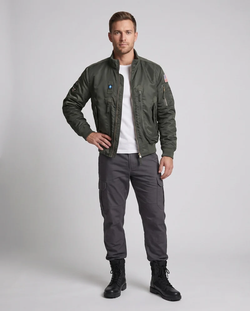 Herren Funktions-Bomberjacke Drune 1787797344