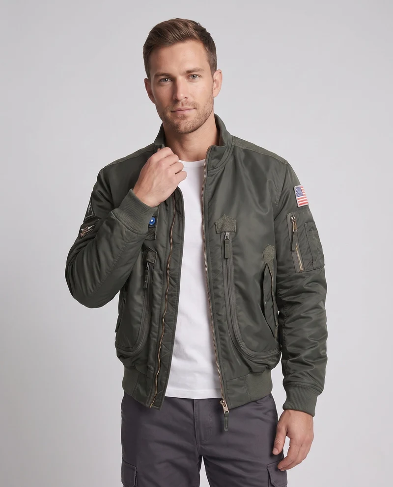 Herren Funktions-Bomberjacke Drune 1787797344