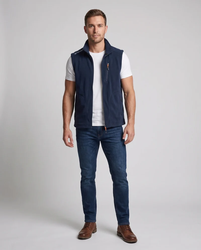 Herren Funktions-Fleece-Weste Drune