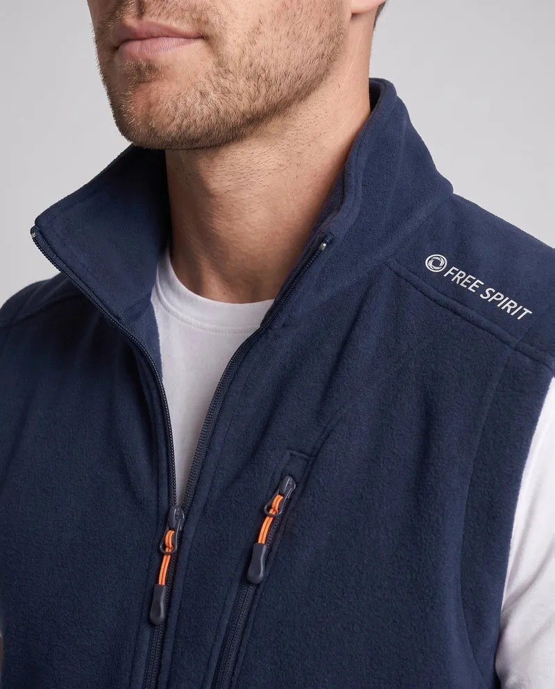 Herren Funktions-Fleece-Weste Drune